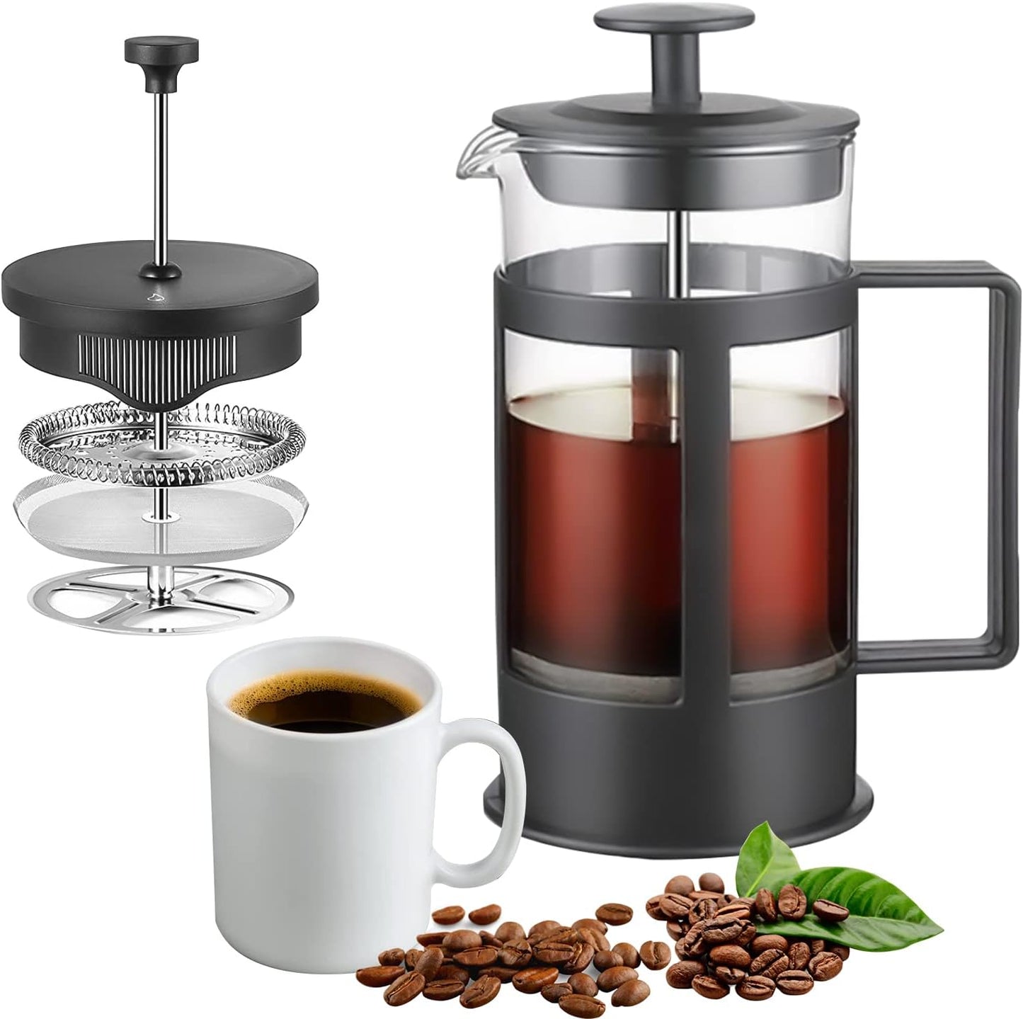 French Press Coffee and Tea Maker