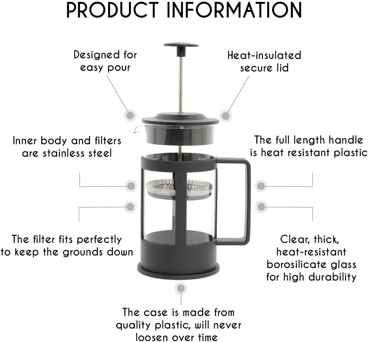 French Press Coffee and Tea Maker