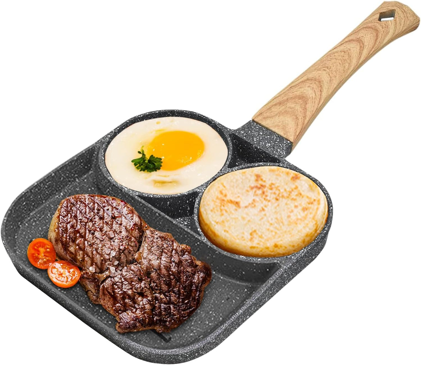 2 Hole Egg Frying Pan