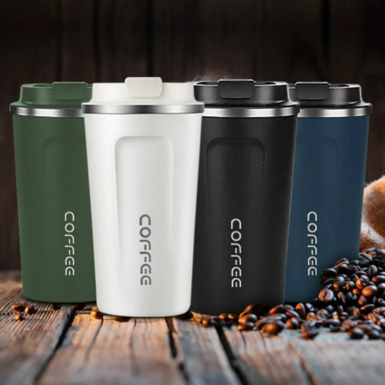 Thermos Coffee Mug Stainless Steel Coffee Cup Temperature Display