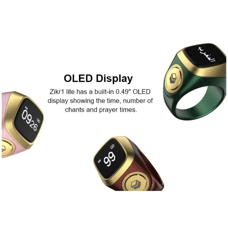 Iqibla Smart Tasbih Zikr Ring